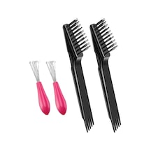 Adet Saç Fırçası Temizleme Aracı Tarak Temizleme Saç Fırçası Saç Fırçası Temizleyici Tırmık Kir Çıkarmak İçin Ev Ve Salon Kullanımı