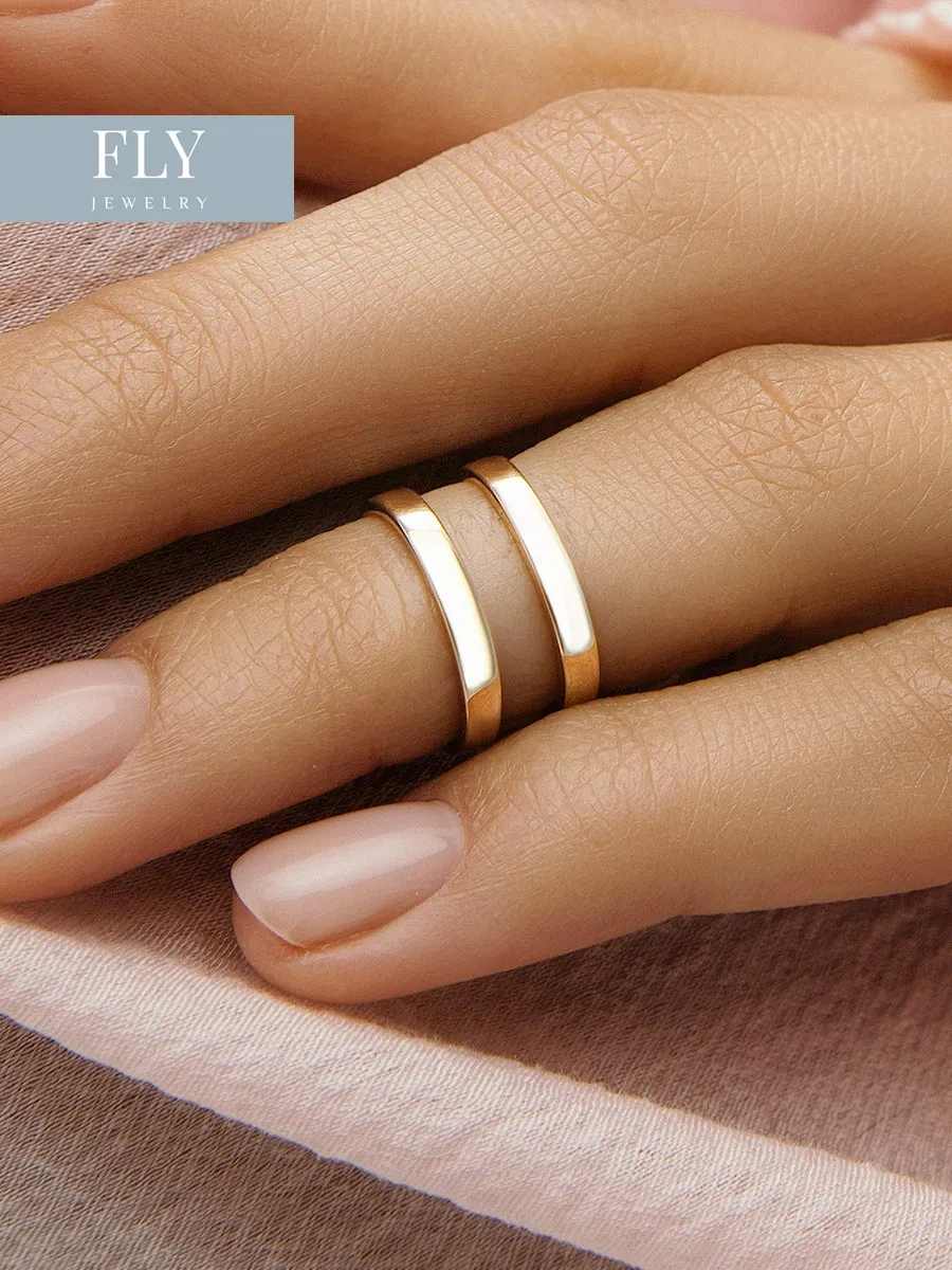 Fly Jewelry 925 Ayar Gümüş Falanks Yüzüğü 254550632 Altın