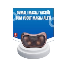 Taşınabilir Yoğurma Masaj Cihazı Boyun Bel Sırt Ayak Çok Renkli