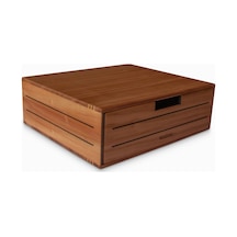 Woodsaka 3line Çekmeceli Monitör Stand & Saklama Kutusu - Küçük