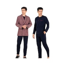 Pierre Cardin Erkek 3'lü Rob Takımı 5610 Bordo 001