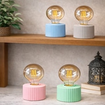 Toptan Ampül Tasarımlı Retro Masa Lambası Belirtilmemiş