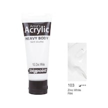 Bigpoint Akrilik Boya 75 Ml Zinc White 103