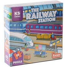 Prs 32712 The Railway Station Pre School Puzzle -ks Puzzle