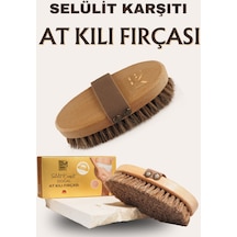 Em Amanos Beauty Seülit Karşıtı Doğal At Kılı Fırçası