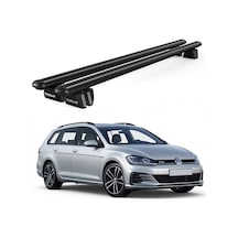 Pençe Volkswagen Golf 2014 Ve Sonrası Uyumlu Siyah Ara Atkı Port Bagaj Tavan Barı