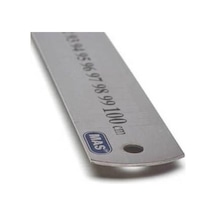 Mas 2400 Çelik Cetvel 100 CM Metal