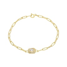 Eva Pırlanta Baget Bilezik 718520 Gold
