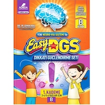 Adeda 3-6 Yaş Easy Dikkati Güçlendirme Kitabı B