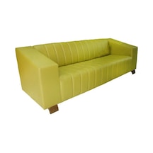 Koltukstilim C-478 Üçlü Ofis Kanepesi Sarı