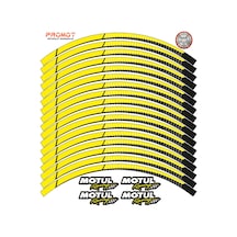 Motosiklet Jant Şeridi Motul Tasarımlı 9 Nötr