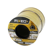 Bezos Kapı Pencere D-profil Fitil 9x6 Mm Kahverengi 100 M Ob