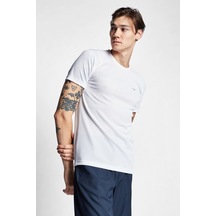 Lescon Erkek Kısa Kol Tshirt 22s-1298-22b Beyaz