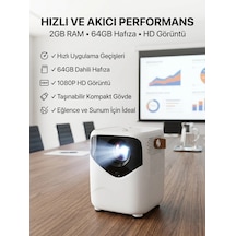 Yüksek Hd Görünümlü Taşınabilir Projeksiyon Cihazı 86495111