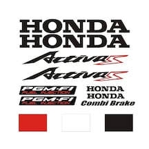 Honda Activa S sticker set,activa s