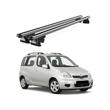 Venüs Toyota Yaris Verso Mpv 2000-2005 Uyumlu Gri Ara Atkı Port Bagaj Tavan Barı