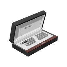 İsme Özel Scrikss 722W Üçlü Set Balıksırtı Desenli Krom