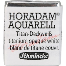 Schmincke Horadam Aquarell Artist Sulu Boya Titanium-opaque White Yarım Tablet