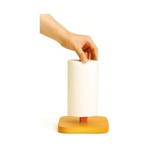 Bambu Kağıt Havluluk Doğal Ahşap Mutfak Tezgahı İçin Dikey Kağıt Havlu Standı Modern Şık Tasarı Diğer