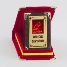 Lvsqvr Biricik Sevgilim Plaketi-kırmızı 03857946