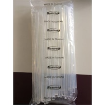 Mum Silikon 7.4x30cm Ince Sıcak Mum Silikon Çubuk Uç 1 Kg