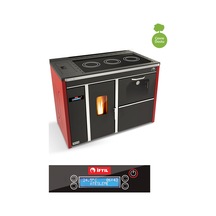 İfyıl Galata Plus 22Kw Kaloriferli Kuzineli Pellet Sobası