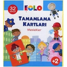 Eolo Oyuncak Tamamlama Kartları Meslekler