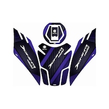 GOGO TANK PAD 002 MAVİ-SİYAH BAJAJ DOMINAR 400 17-21