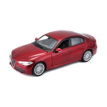 Burago 1/24 Ölçek Alfa Romeo Giulia Model Araba Kırmızı