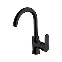 Newarc Domino Dönerli Lavabo Bataryası Siyah 971731B