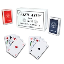 Kızılay A30 Artex İskambil Oyun Kağıdı  (1 PK=12 DESTE)