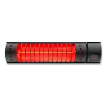 Rch-2000/4 2000 W Ip67 Uzaktan Kumandalı Dış Mekan Infrared Isıtıcı Siyah