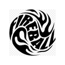 Fıre Ball Sticker 10 X 10 Cm