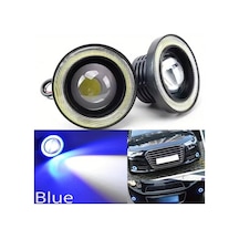 Dashanshop Mavi Renk 2 Adet Evrensel 3.5 Inç Angel Eye Far Işıkları