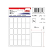 Tanex OFC-112 19 X 27 MM Okul Etiketi