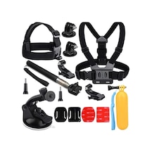 Gopro Sjcam Xiaomi Yi Soocoo Eken Aksiyon Kamera Aksesuar Seti Çok Renkli