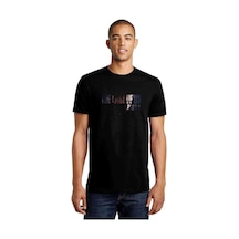 The Last Of Us Part 3 Baskılı Siyah Erkek Tshirt (528877476)