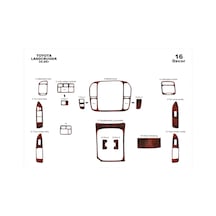 Toyota Land Cruiser Torpido Kaplama 1998-2003 16 Parça Maun