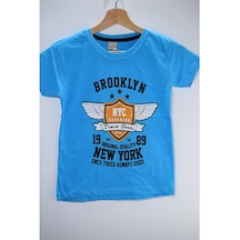 Bgc Kids Brooklyn Baskılı 9-12 Yaş Erkek Çocuk Tişört