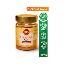 Canbakkal %70 Fıstıklı Fıstık Ezmesi 300 G Şekersiz & Katkısız Doğal Fıstık Ezmesi
