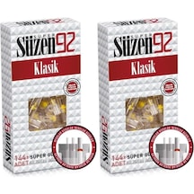 Süzen92 Klasik Sigara Ağızlık Filtresi 288 Adet Fırsat Pk Kutu 2