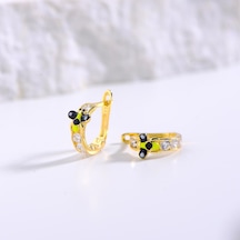 Goldkupe 14 Ayar Altın Arı Halka Çocuk Küpe 1,55 Gr-1177