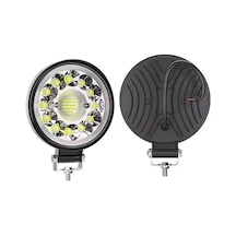 Astraled 2 Adet 33led 12-24 Volt Yuvarlak Spot Far Oto Çalışma Lambası Atv Kamyon Tır Traktör O