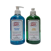 Sıvı Sabun 500ml 1 Adet + Elde Yıkama Sıvı Bulaşık Deterjanı 500 Ml 1 Adet