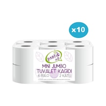 Pratiksoft Mini Jumbo Tuvalet Kağıdı 10 x 6'lı