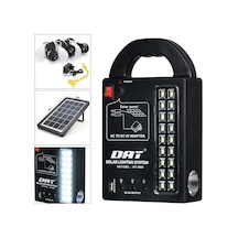 Everton Rt-999 Solar Panelli /ledli Güneş Enerjili Radyo Usb/ 3 Adet Ampul Şarjlı Solar 9v