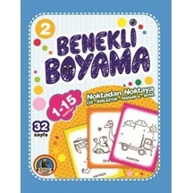 Karatay Benekli Boyama Kitabı-2 1-15 Noktalı