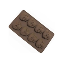 Cadılar Bayramı Halloween Temalı Kuru Kafa Silikon Kek Çikolata Muffin Kalıbı Goldcakes