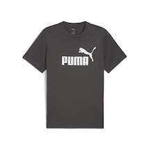Puma Ess No. 1 Logo Tee Erkek Yetişkin T-shirt Gri