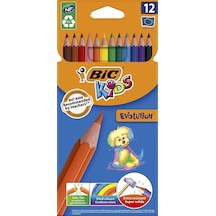 Bic Evolution Kuru Boya Kalem Seti - 12'li